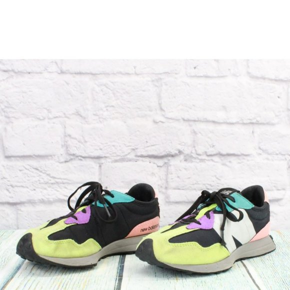 New Balance 327 Multicolor Rubber Lace Up Athletic Sneakers Shoes Size 3 M - Picture 2 of 9